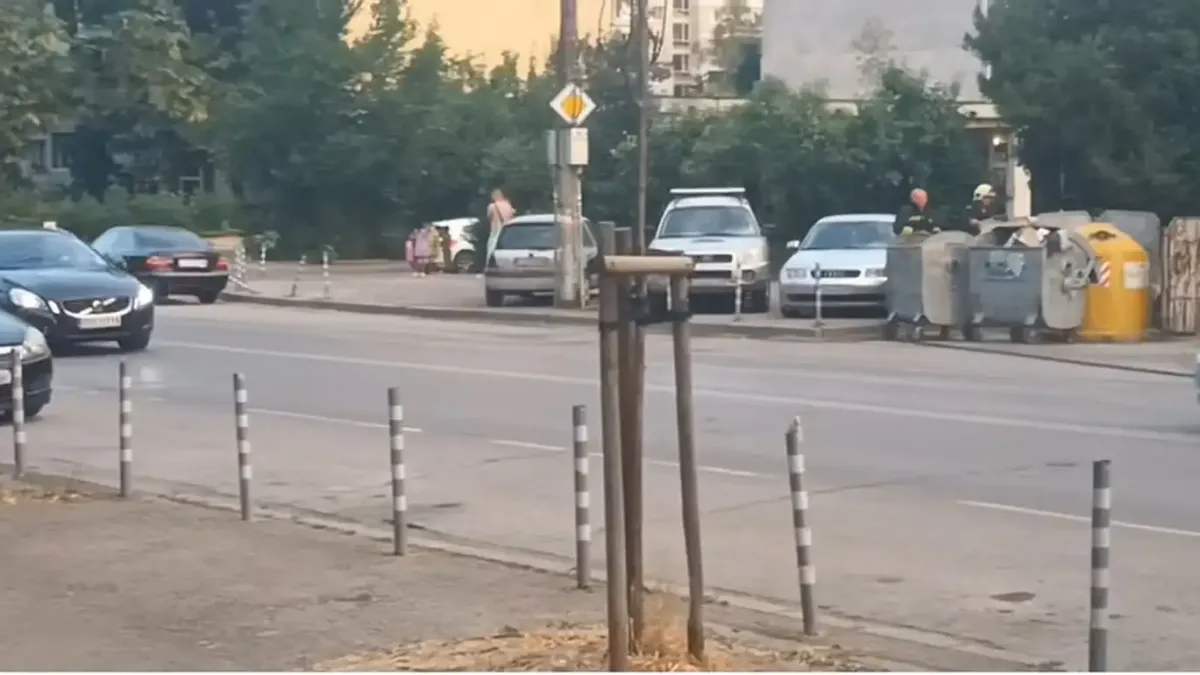 Извънредна ситуация в столичния кв. "Люлин" ВИДЕА