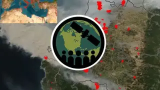НАСА с апокалиптични снимки: Цялото Средиземноморие е в пламъци, адът няма край!