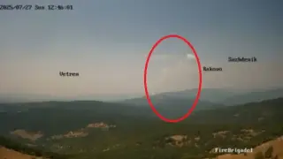 Нов пожар в Осоговската планина в РСМ, иде към България