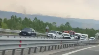 Адско меле на АМ "Струма", има размазани коли