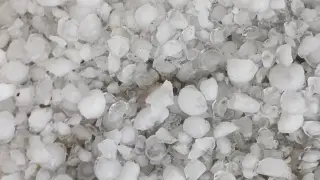 Ужасна и голяма градушка се изсипа в гр. Кула