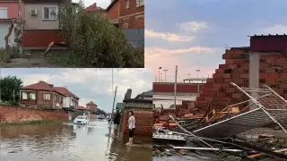 Мощна буря опустоши Раковски, маматуси надвиснаха над Стара Загора Видео