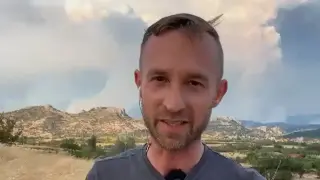 Ники Василковски се хвърли да гаси пожара в Пирин