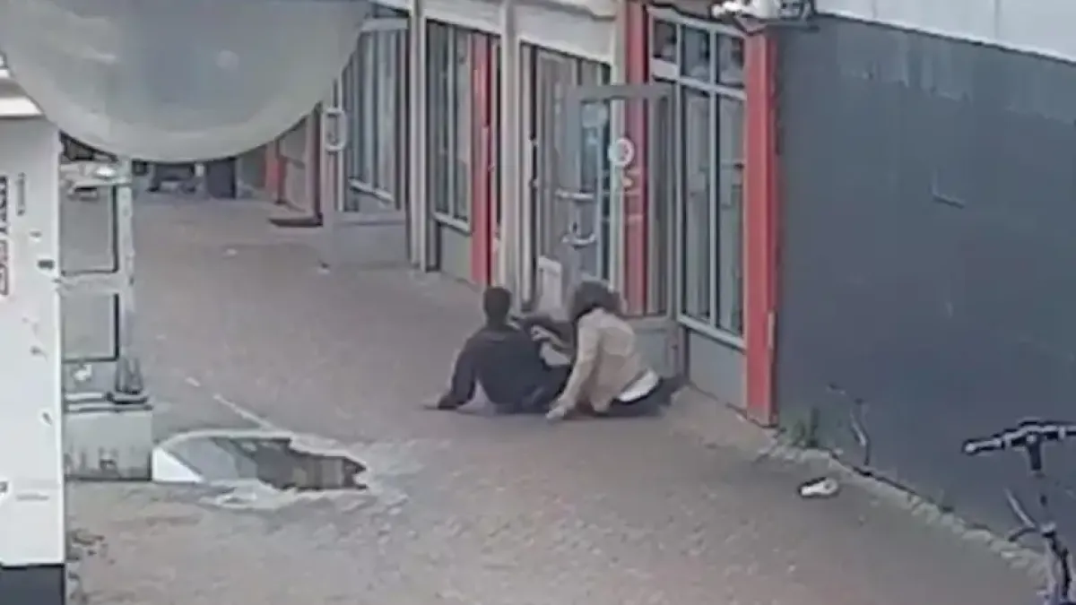 Момиче успя да се справи с мигрант, който ѝ открадна смартфона Видео 18+