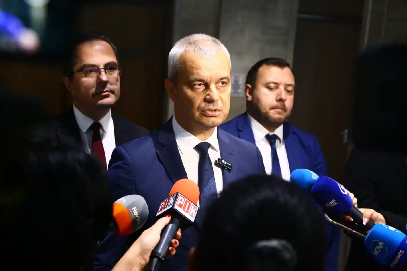 Лидерът на "Възраждане" Костадин Костадинов