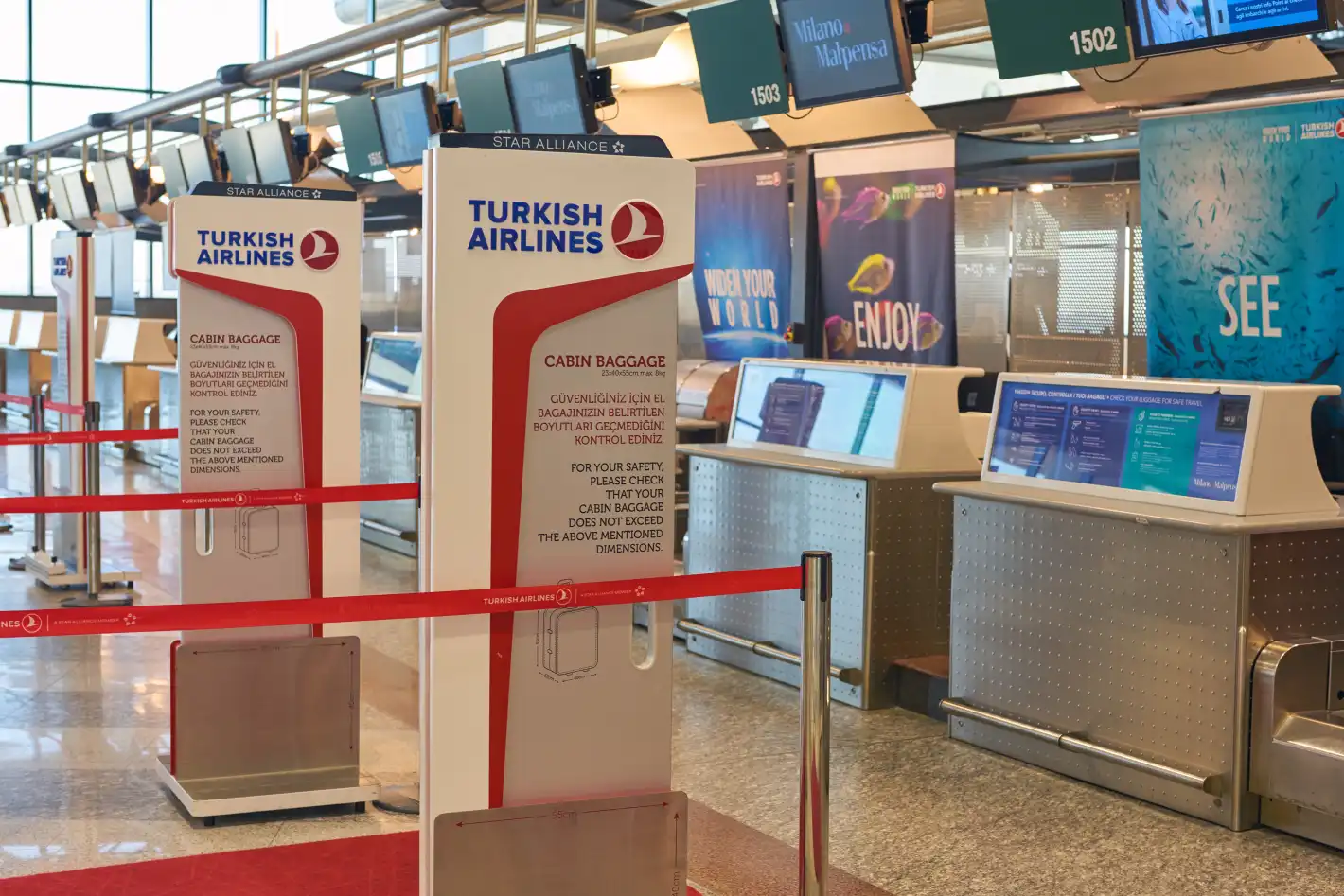 Turkish Airlines налага нови ограничения за багаж