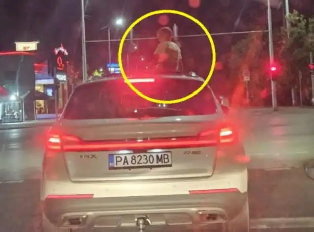 Разбра се кой е шофьорът, позволил на 4-г. дете безумна дивотия в колата