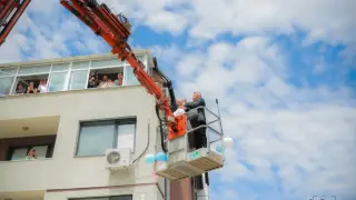 Младоженец ошашави всички! Не е за вярване как отиде при любимата си Снимки
