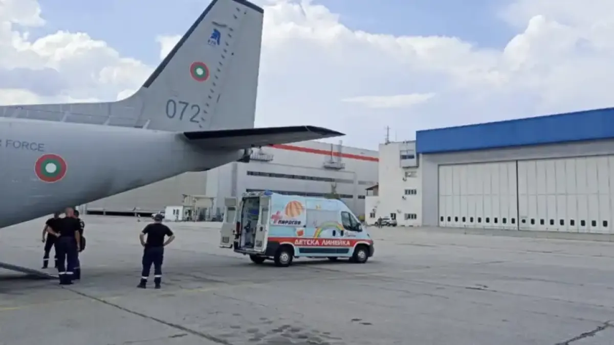 Спартанът излетя по спешност към Бургас Видео
