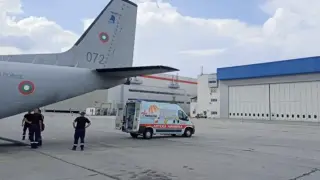 Спартанът излетя по спешност към Бургас Видео