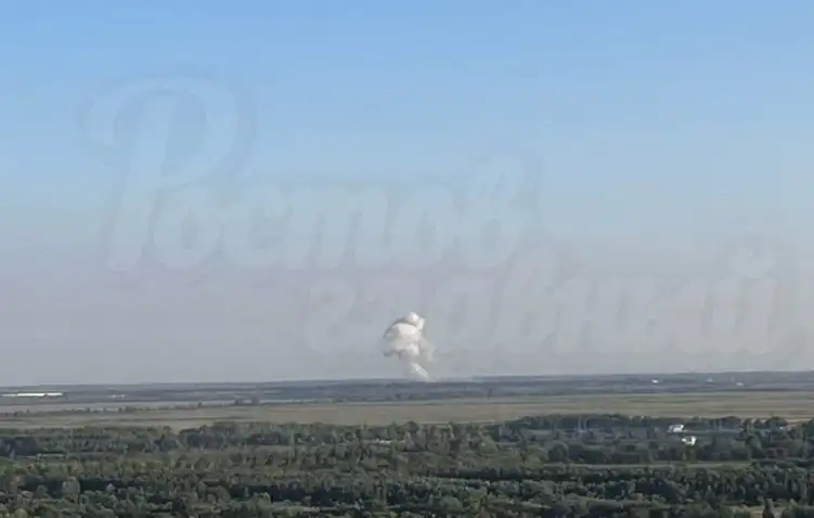 Хаос в руска военна база: Загадъчен взрив предизвика мащабен пожар край Ростов Видео