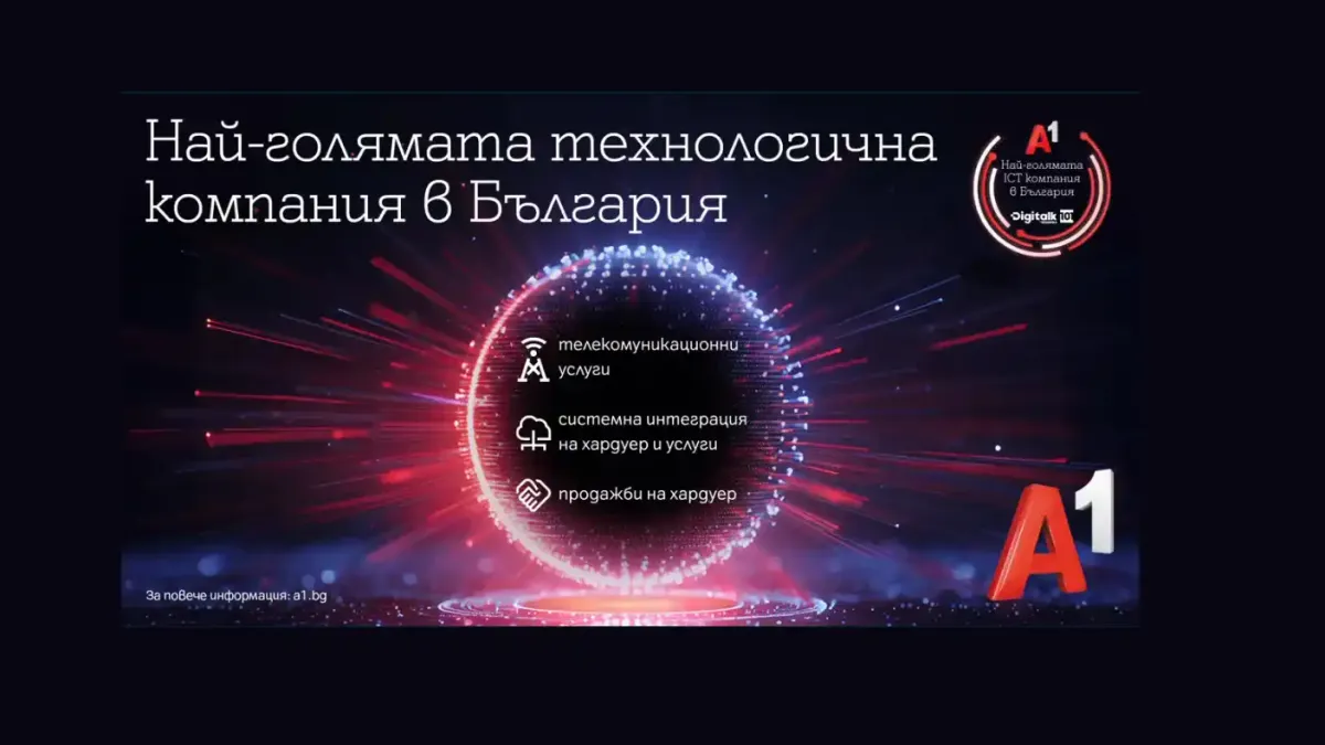А1 е най-голямата технологична компания в страната