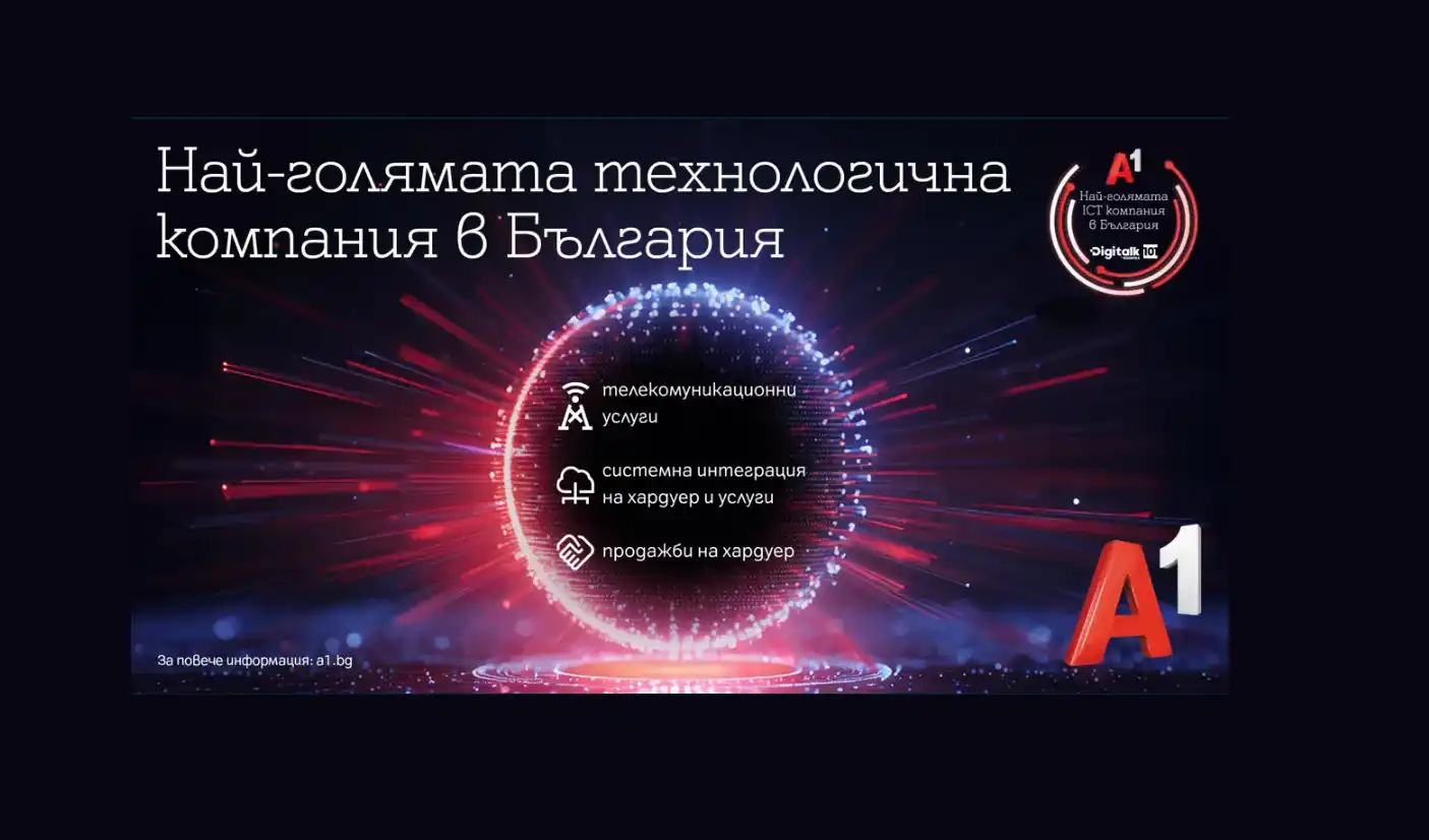 А1 е най-голямата технологична компания в страната
