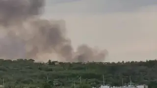 Силен гръм и последвал ужас в Бургас Видео