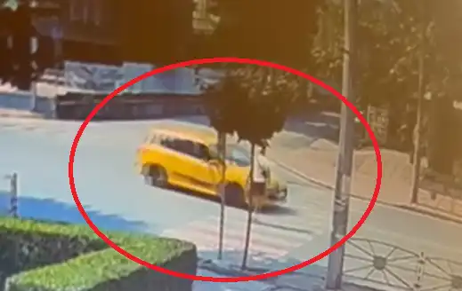 "Гледаше ме в очите": Такси опита да прегази врачанин и избяга Видео