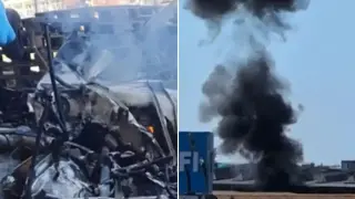 Самолетна катастрофа в Румъния, има загинали Снимки