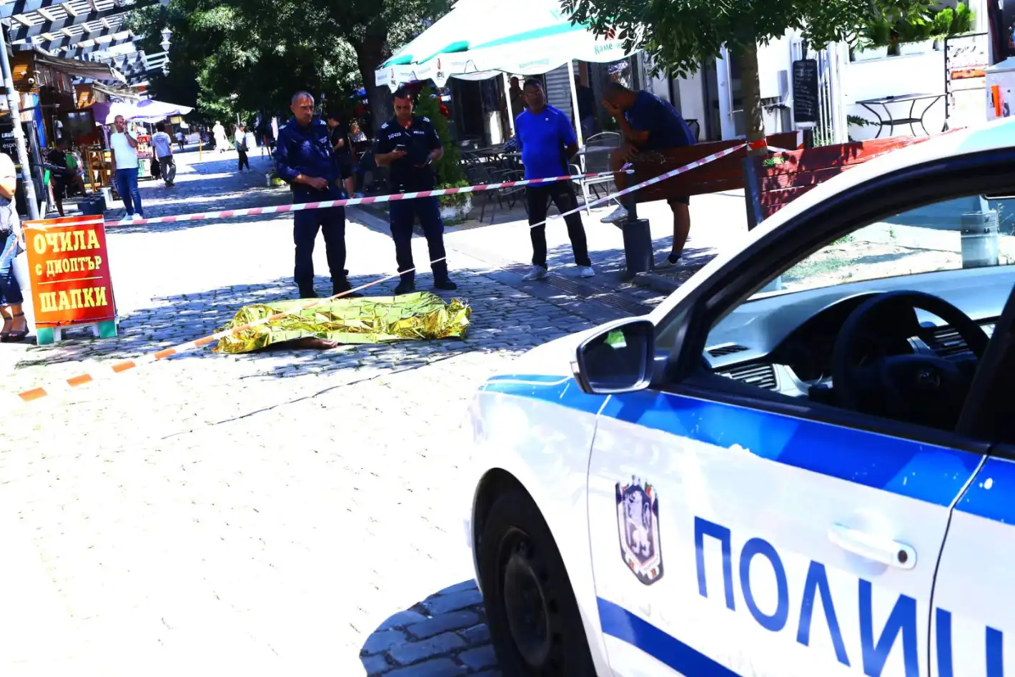 Първо в БЛИЦ! Труп на жена в центъра на София Снимки