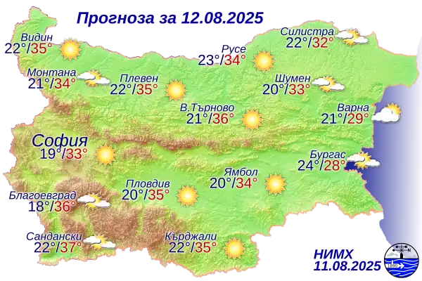 Времето ще ни мори и във вторник, в 13 области ще е ад