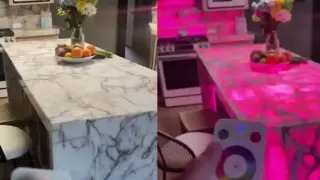 Дизайн от следващо ниво: Показаха кухня с уникално RGB осветление Видео