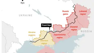 Как ще изглеждат границите на Украйна при прекратяване на войната с Русия?