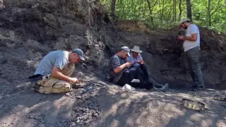 Археолози с нова сензационна находка край Трън Снимки