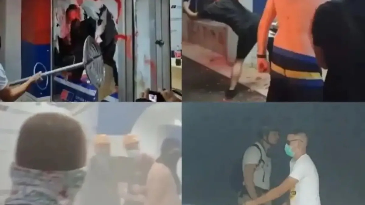 Протестиращи разбиха офис на управляващата партия в Сърбия, Вучич побесня Видео