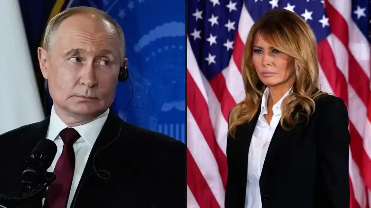 Мелания говори с Путин за...