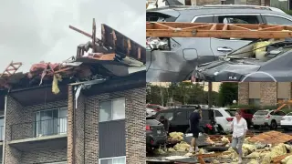 Страшна буря удари Илинойс: Покривът на жилищен блок с българи е отнесен СНИМКИ