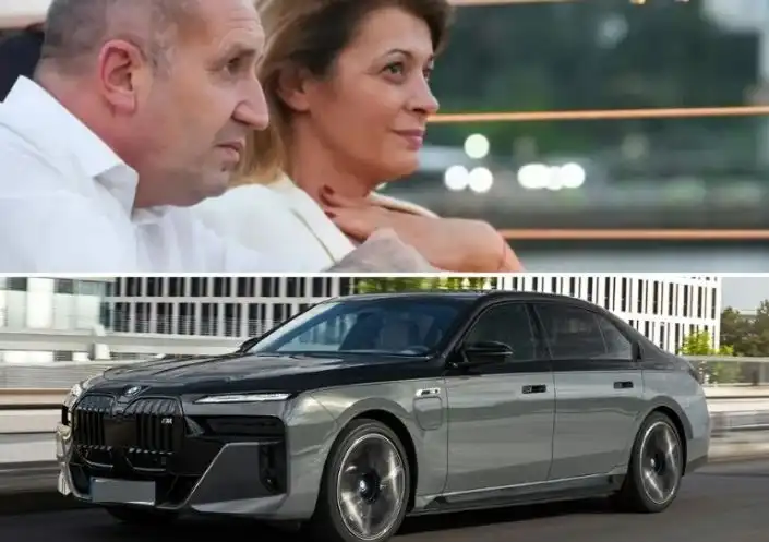 Радева вече се радва на 5-звездното държавно БМВ