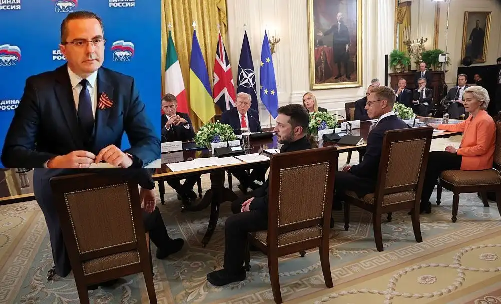 Цончо Ганев с чутовен гаф заради срещата на Зеленски и евролидерите с Тръмп Снимка