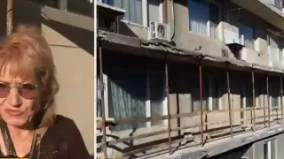 Жената на падналия от блока на ужасите 80-г. мъж: Всички сме в шок. Нямаше да умре, ако... Видео