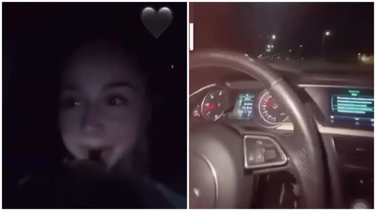 Зад волана и с балон райски газ! Бащата на Сияна показа скандално видео на 20-г. Деница