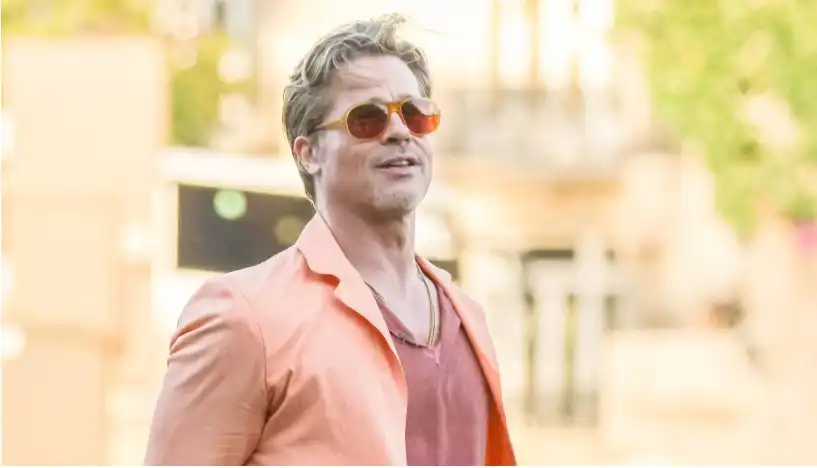 Неузнаваемият Брад Пит се завръща към снимките след смъртта на майка си