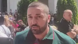 Изненадващ участник в протеста в Бургас с шокираща теза за инцидента