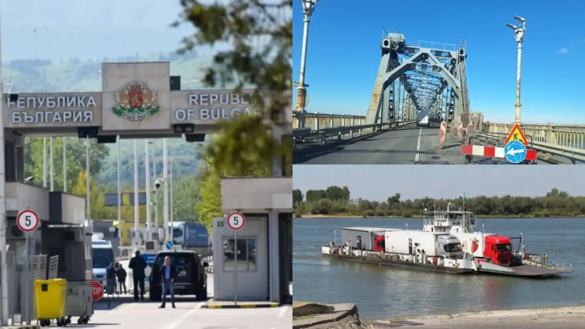 Тапа на две БГ граници, спират фериботната връзка