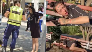 Внимание: Страшна, ловка и зла като пума жена броди из Бургас! Зловещи снимки