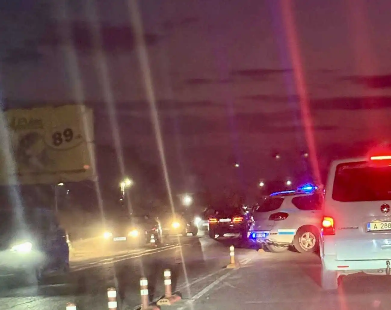 Извънредно! Автомобил помете колоездач на пътя Слънчев бряг-Свети Влас