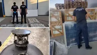 Купища марихуана в панели и газова бутилка: Митничари разбиха пратка за близо 1 млн. лева! Видео
