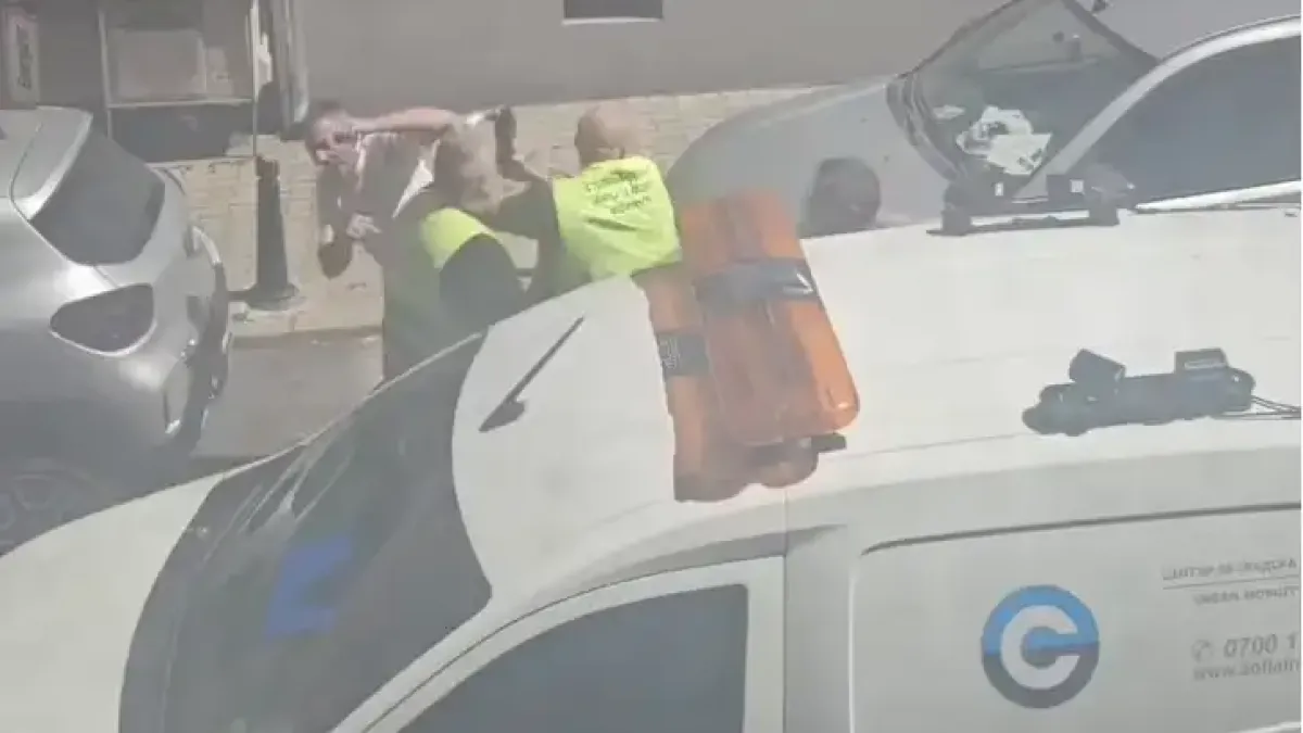 Бабаитът от ЦГМ, натръшкал двама в центъра на София, го загази Видео 18+