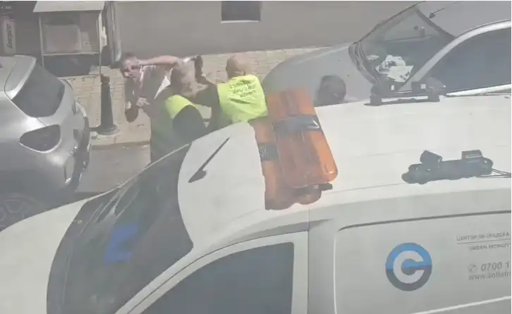 Бабаитът от ЦГМ, натръшкал двама в центъра на София, го загази Видео 18+