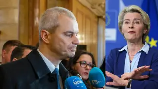 Костадинов заплаши Фон дер Лайен: Идваме да те посрещнем!