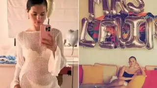 Селена Гомез вдигна лъскаво моминско парти Снимки