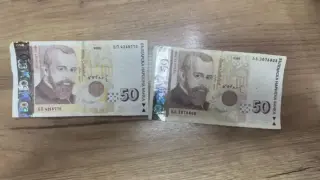 В Перник полудяха заради тези банкноти Снимки