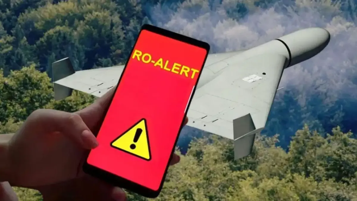 Аларма! RO-ALERT разбуди съседите през нощта заради руска атака