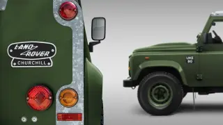 Лимитирана серия класически Defender V8, вдъхновена от личния автомобил на Уинстън Чърчил