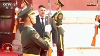 Атанас Зафиров присъства на военния парад в Пекин и проведе разговор с президента Си Дзинпин