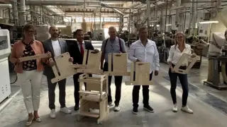 Германска компания започва производство на иновативна дървена учебна кула за деца в българска фабрика в Монтана