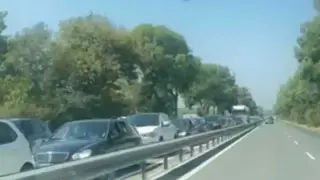 Транспортен ад! Пътят към Созопол е парализиран, причината не е катастрофа Видео