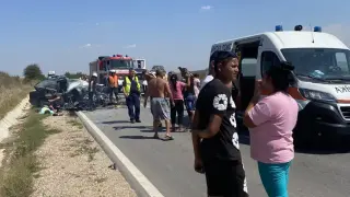 Касапница край Хасково: Брутално меле с жертви затвори пътя за Симеоновград Видео 18+