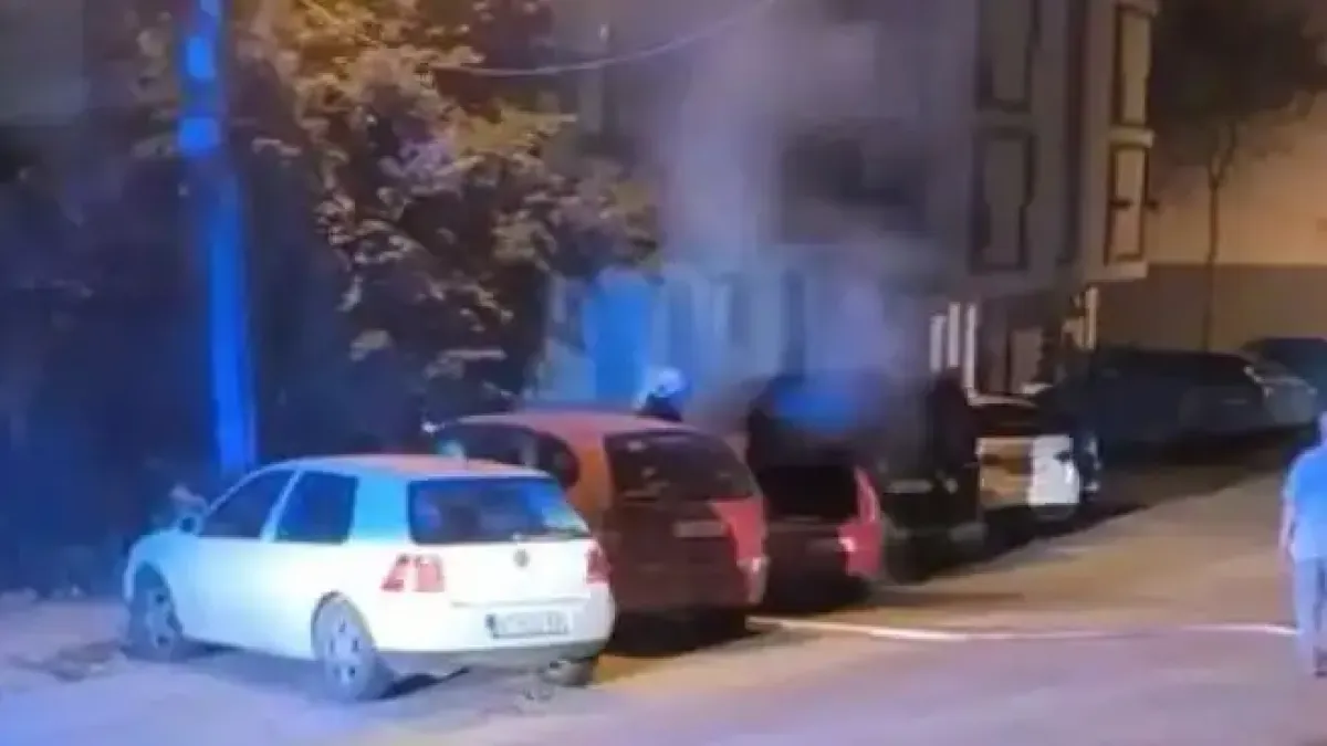 Огнен ад по тъмно в Търново Видео